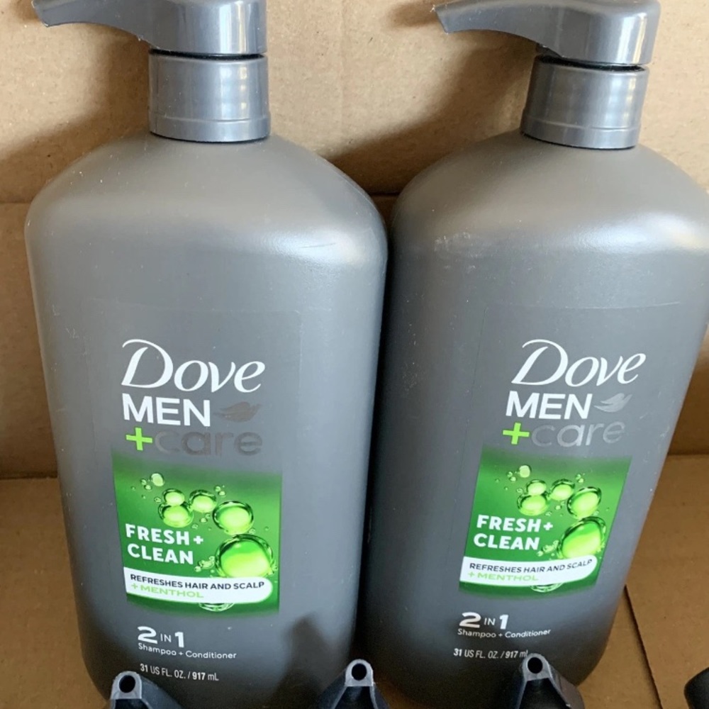 Dove Men+Care Daily 2-in-1 Shampoo and Conditioner Fresh & Clean Set of 2 - Picture 6 of 6